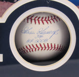 Goose Gossage Signed Framed Shadowbox w/Yankees Stadium Dirt Baseball Steiner COA