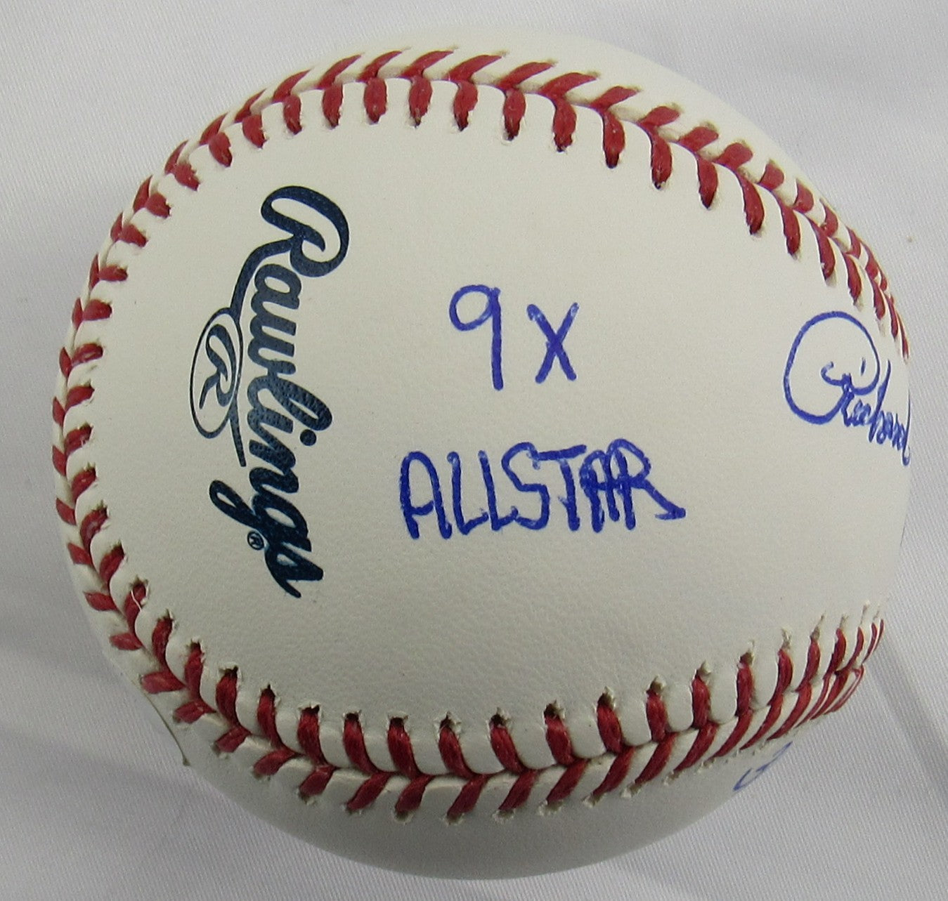 Goose Gossage Signed 8 Stat Auto Rawlings Baseball JSA WA169053