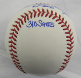 Goose Gossage Signed 8 Stat Auto Rawlings Baseball JSA WA169053