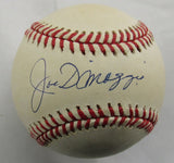 Joe DiMaggio Signed Rawlings Baseball JSA LOA ZZ85316