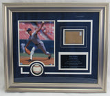 Ron Guidry Signed Shadowboxed Baseball Steiner COA w/Stadium Dirt
