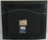 Ron Guidry Signed Shadowboxed Baseball Steiner COA w/Stadium Dirt