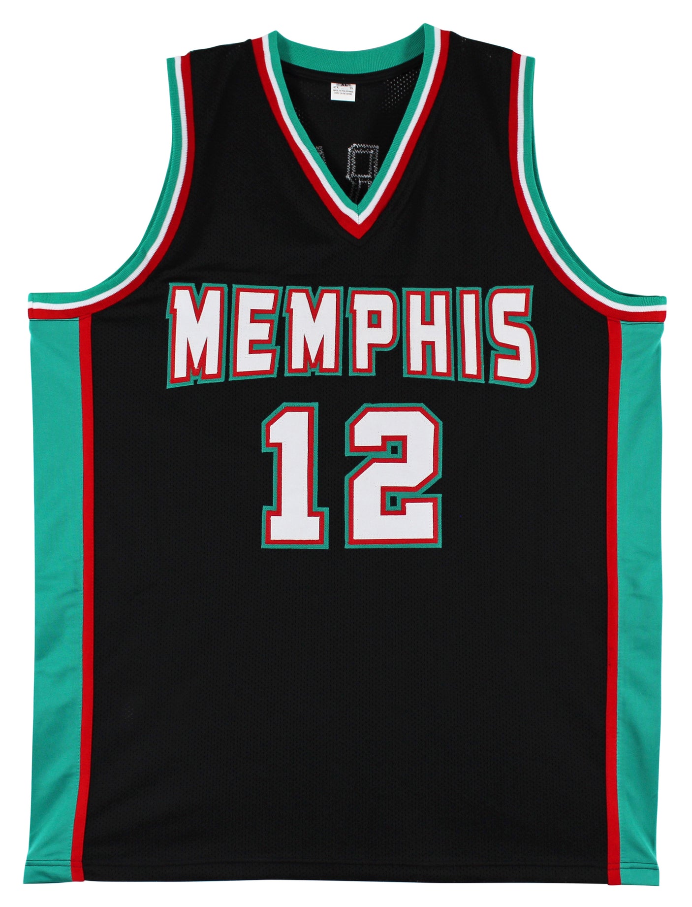 Ja Morant Authentic Signed Black Throwback Pro Style Jersey Autographed BAS