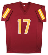 Terry McLaurin Authentic Signed Maroon Alternate Pro Style Jersey BAS Witness 2