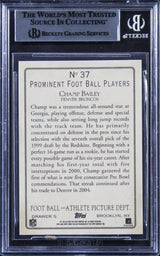 Broncos Champ Bailey Authentic Signed 2005 Topps Turkey Red #37A Card BAS Slab