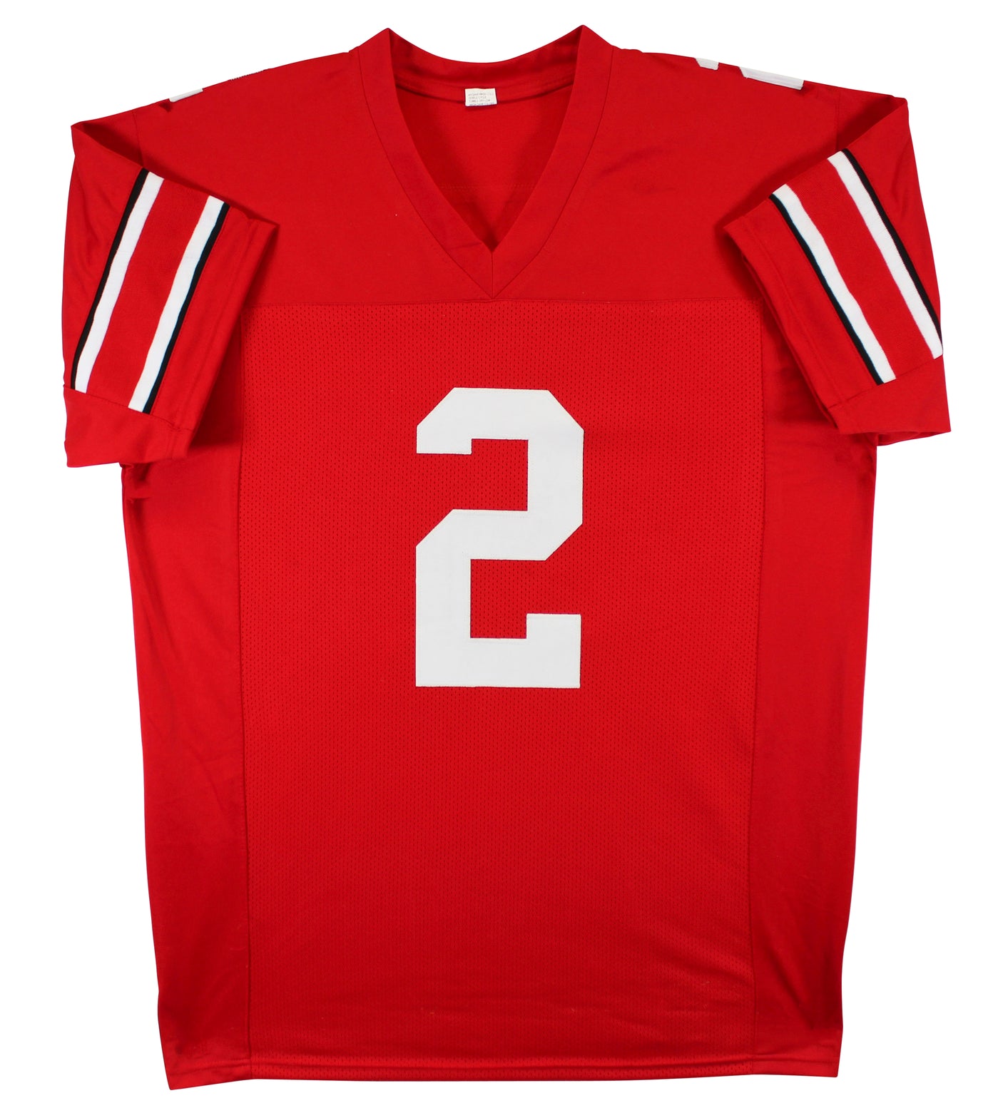 Ohio State Cris Carter Authentic Signed Red Pro Style Jersey BAS Witnessed