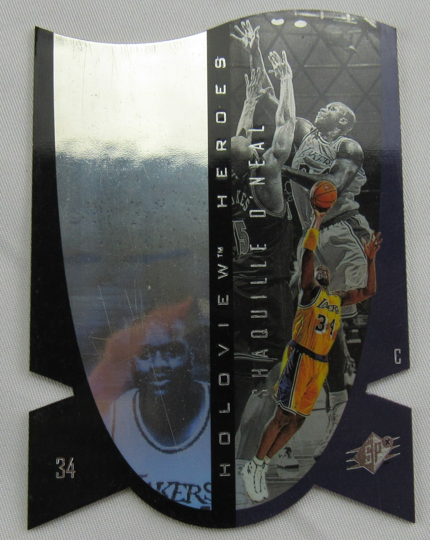 1997 Upper Deck SPx Holoview Heroes Shaquille Shaq O'Neal SP #H15 Lakers