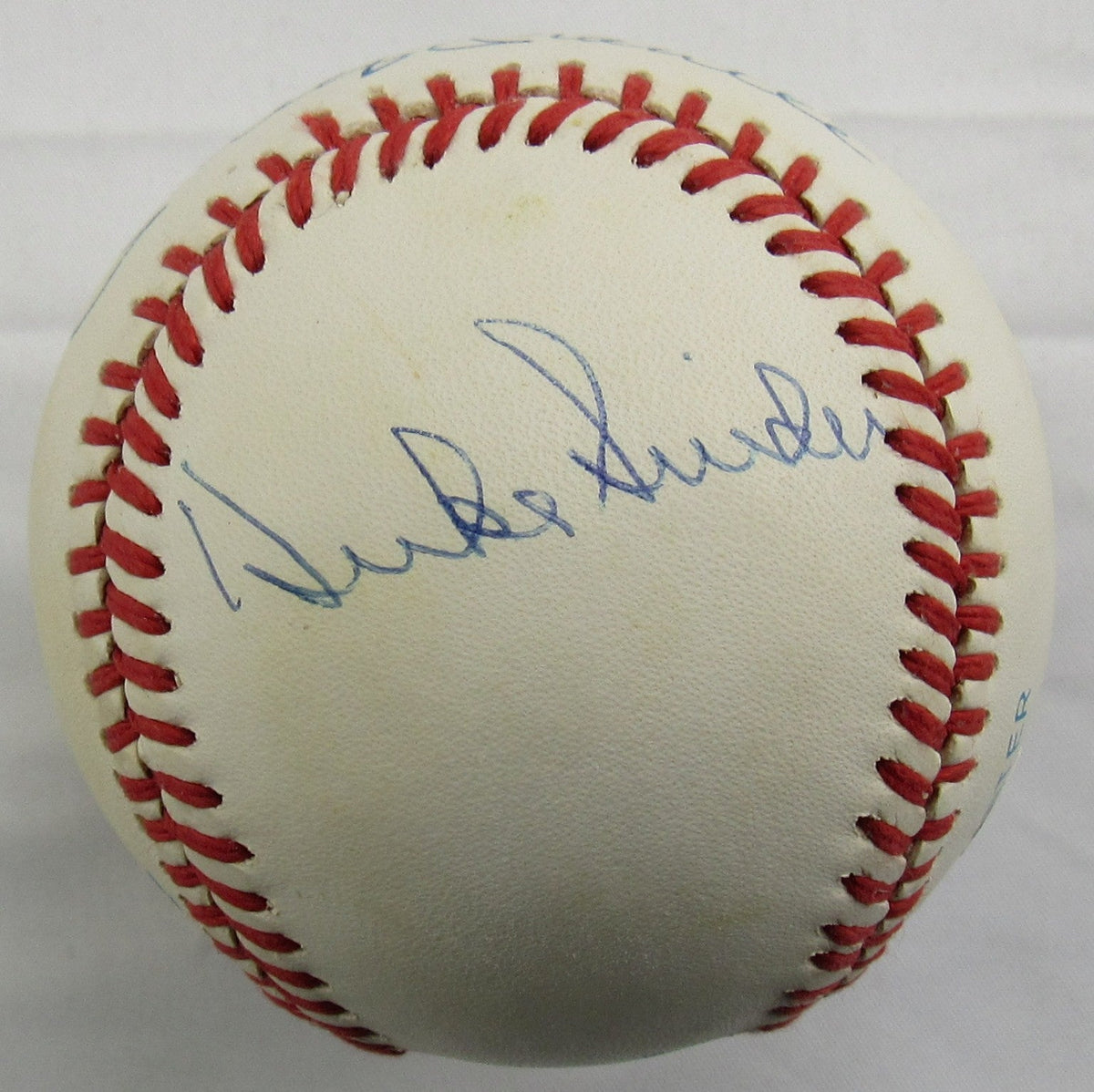 Mickey Mantle Willie Mays Duke Snider Signed Auto Rawlings Baseball JSA LOA ZZ85308