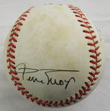 Mickey Mantle Willie Mays Duke Snider Signed Auto Rawlings Baseball JSA LOA ZZ85308
