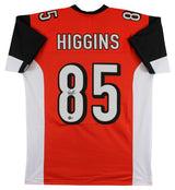 Tee Higgins Authentic Signed Orange Pro Style Jersey Autographed BAS Witnessed