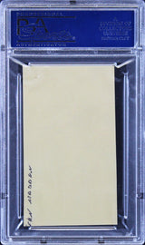 Raiders John Madden Authentic Signed 2x3.5 Cut Signature PSA/DNA Slabbed