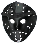 Ari Lehman Friday The 13th "First F'n Jason" Signed Silver Jason Mask BAS Wit