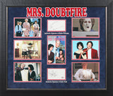 Robin Williams & Sally Field Mrs. Doubtfire Signed Framed Display BAS & PSA