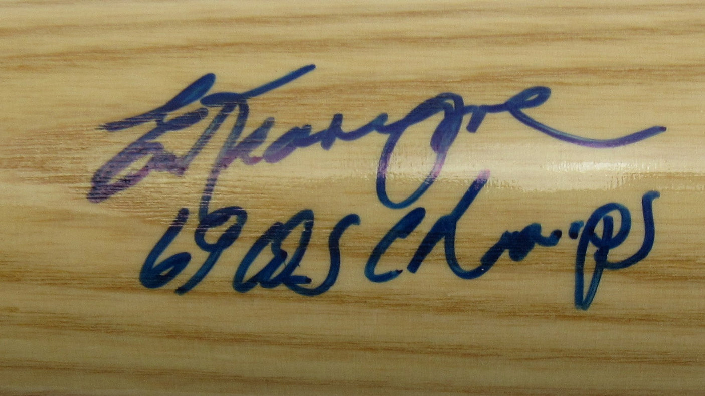 Ed Kranepool Signed Rawlings Auto Baseball Bat JSA N74973