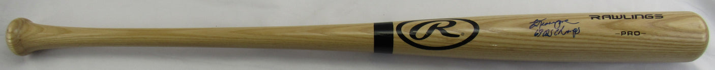 Ed Kranepool Signed Rawlings Auto Baseball Bat JSA N74973