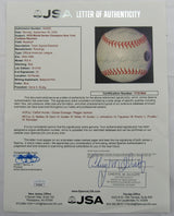 1978 World Series Yankees Signed Auto Rawlings Baseball Reggie Jackson Goose Gossage Catfish Hunter +17 JSA LOA YY51964