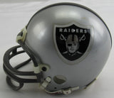 Dave Casper Signed Rawlings Auto Mini Helmet JSA R38744