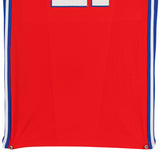 76ers Joel Embiid March 8, 2018 Game Used Red Road Nike Jersey NBA LOA