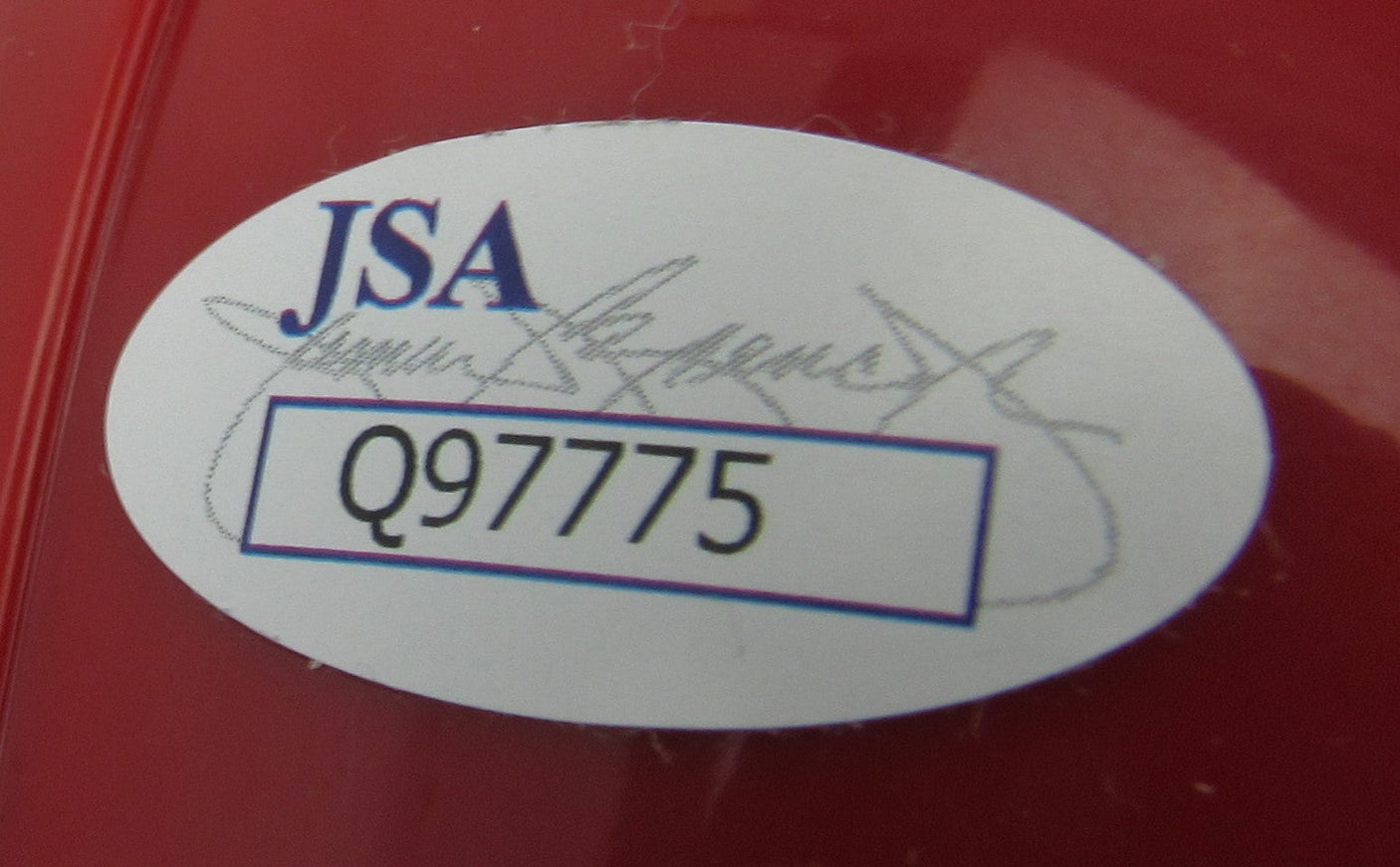 Jan Stenerud Signed Rawlings Auto Mini Helmet JSA Q97775