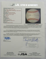 Mickey Mantle Willie Mays Duke Snider Signed Auto Rawlings Baseball JSA LOA ZZ85312