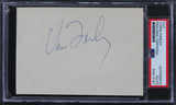 Chris Farley Tommy Boy Authentic Signed 3.5x5.5 Cut Signature PSA/DNA Slabbed