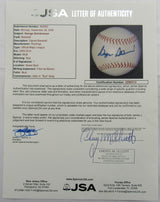 George Steinbrenner Signed Auto Rawlings Baseball JSA LOA ZZ85313