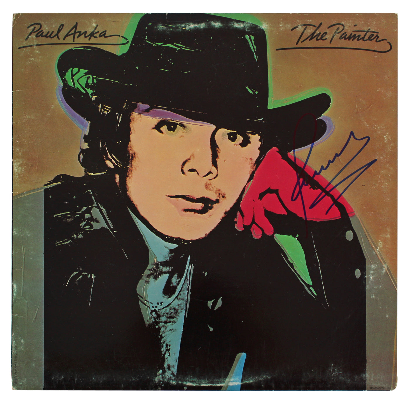 Paul Anka Authentic Signed The Painter Album Cover Autographed BAS #BG83074
