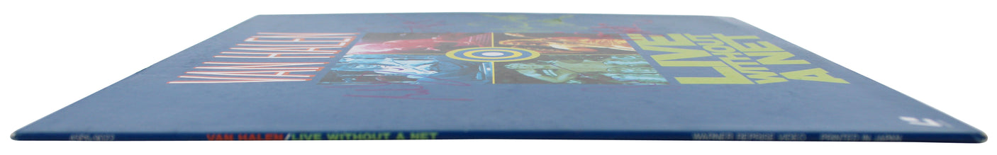 Van Halen (5) Authentic Signed Live Without A Net Laserdisc Cover W/Disk BAS