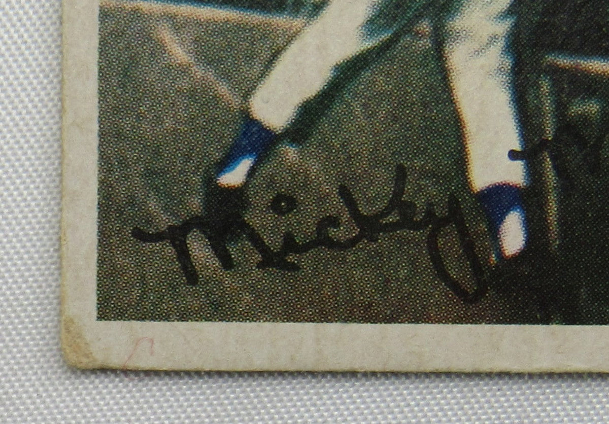 1956 Topps Mickey Mantle Baseball Card #135 - Low Grade Copy