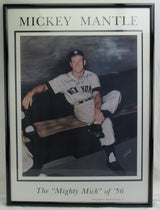Mickey Mantle Gallo Signed Auto Framed Photo PSA/DNA COA