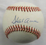 Hank Aaron Signed Auto Rawlings Baseball PSA AQ80832