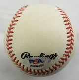 Hank Aaron Signed Auto Rawlings Baseball PSA AQ02052