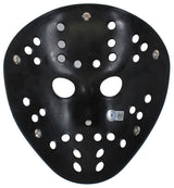 Ari Lehman Friday The 13th "F*** Freddy!" Signed Black Jason Mask BAS Witnessed