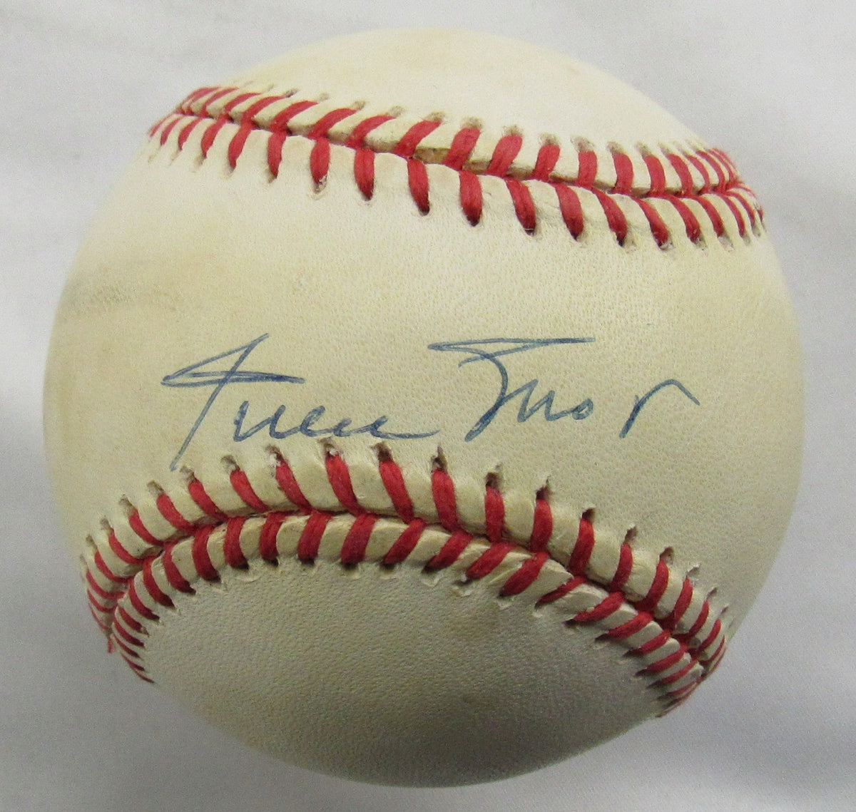 Willie Mays Signed Auto Rawlings Baseball PSA AQ02038