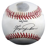 Cubs Fergie Jenkins Signed Thumbprint Baseball LE #'d/200 w/ Display Case BAS