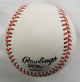 Willie Mays Signed Auto Rawlings Baseball PSA AQ02042
