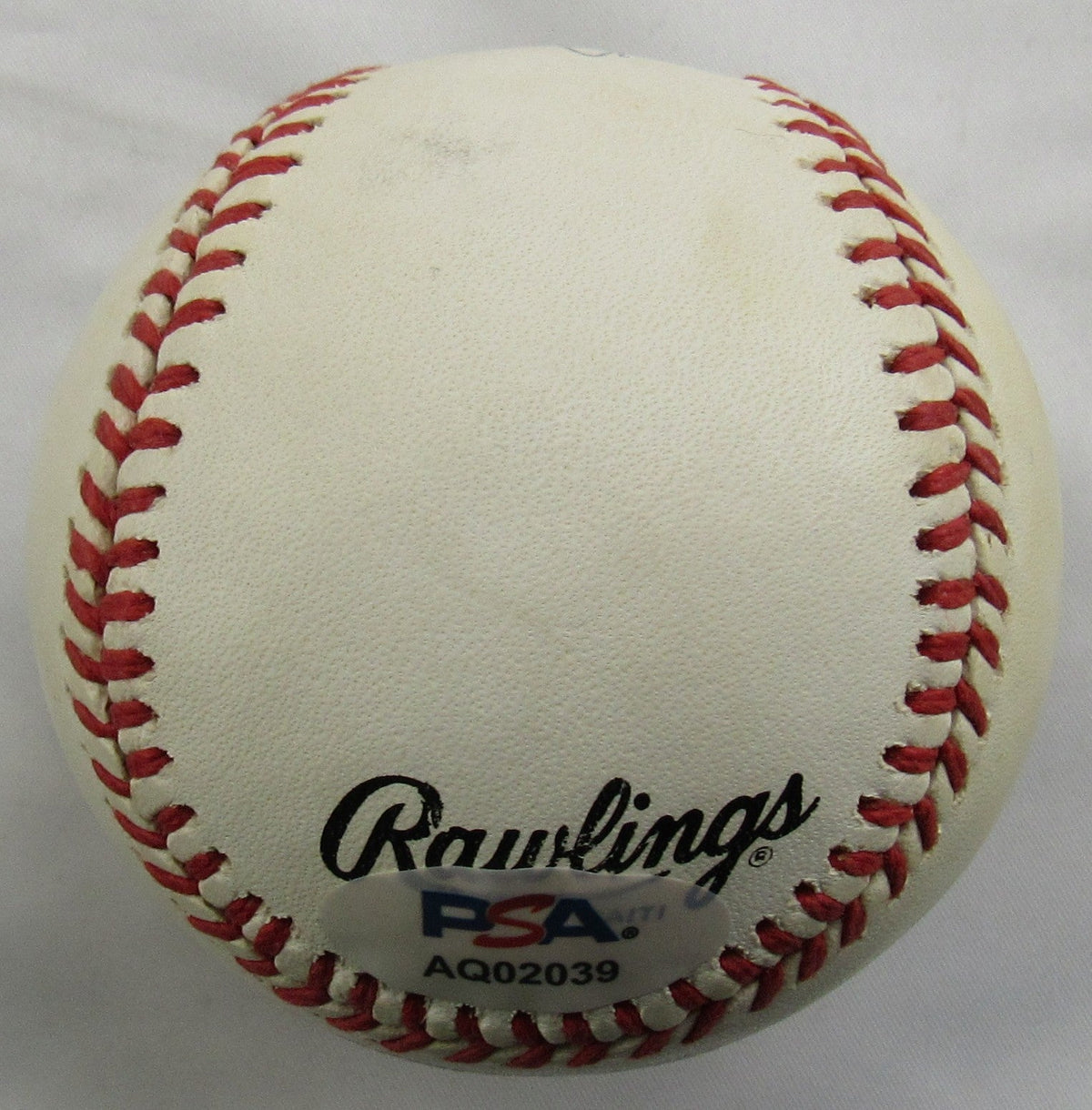 Willie Mays Signed Auto Rawlings Baseball PSA AQ02039