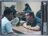 Mark Wahlberg & Christian Bale The Fighter Authentic Signed 8x10 Photo BAS Slab