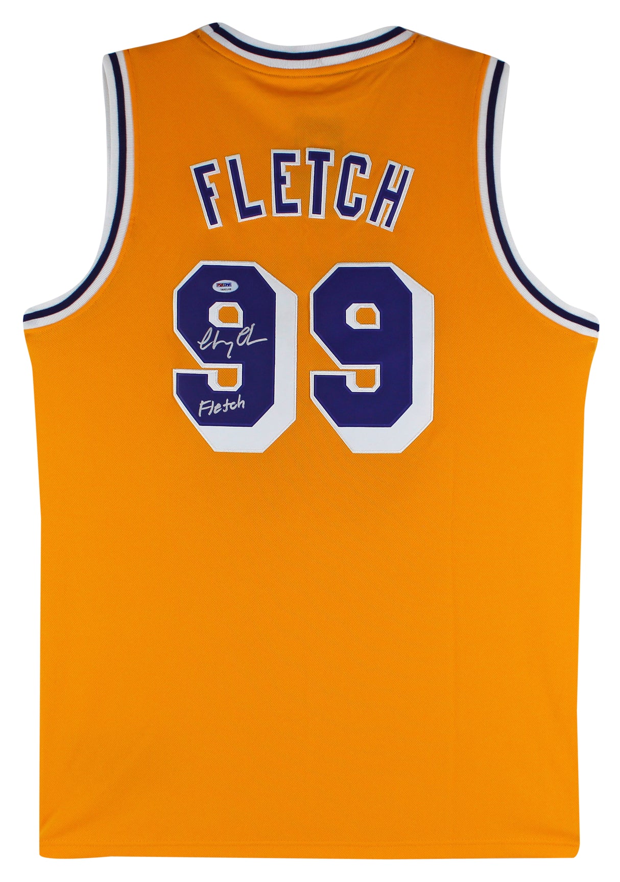 Chevy Chase "Fletch" Authentic Signed Yellow Pro Style Dri-Fit Jersey PSA Itp