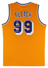 Chevy Chase "Fletch" Authentic Signed Yellow Pro Style Dri-Fit Jersey PSA Itp