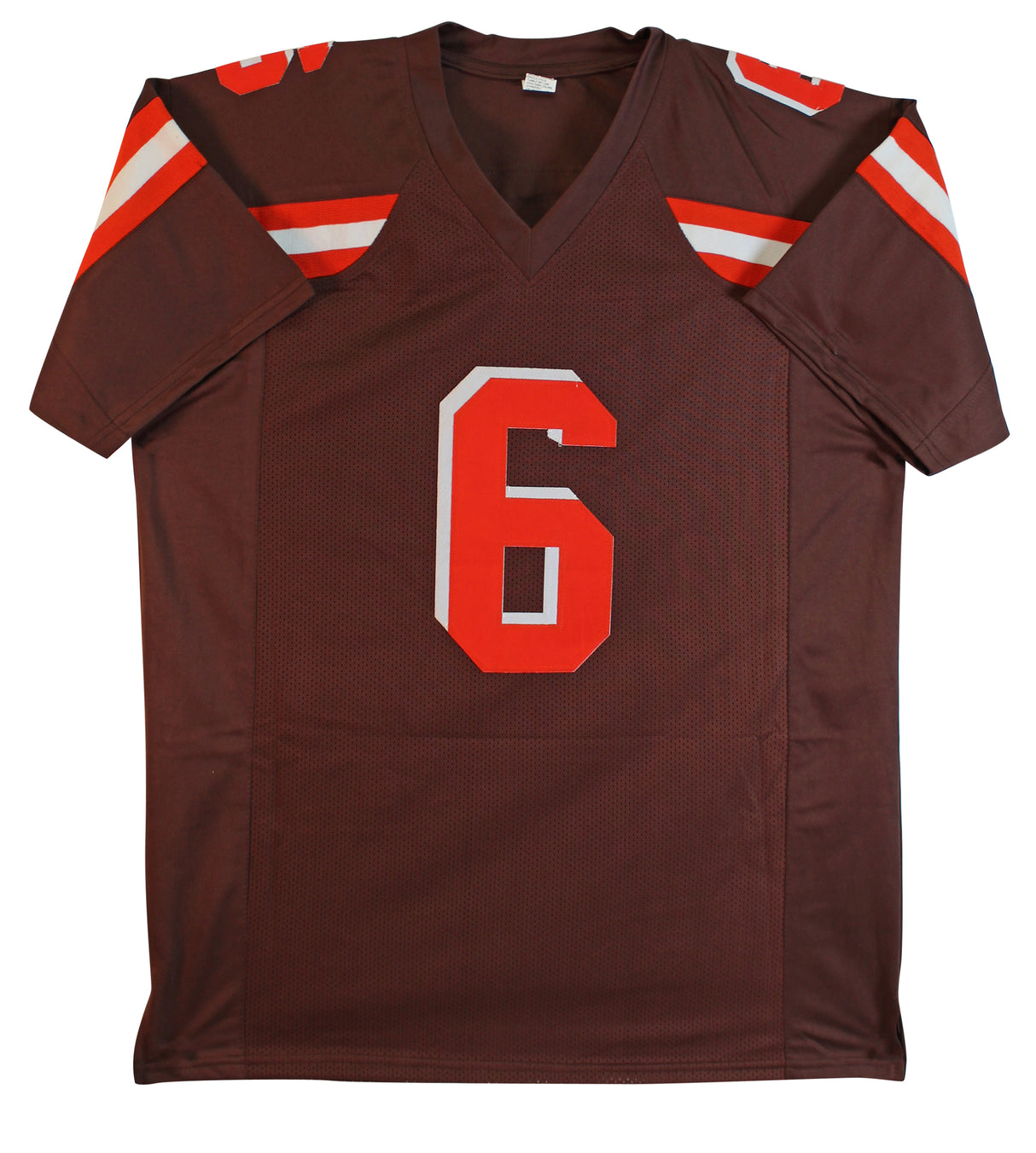 Baker Mayfield Authentic Signed Brown Pro Style Jersey Autographed BAS Witnessed