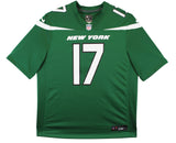 Jets Garrett Wilson Authentic Signed Green Nike Game Jersey Autographed Fanatics