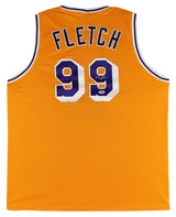 Chevy Chase Fletch Authentic Signed Yellow Pro Style Jersey PSA/DNA Itp