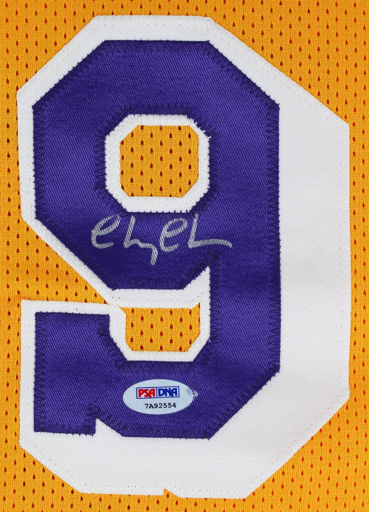 Chevy Chase Fletch Authentic Signed Yellow Pro Style Jersey PSA/DNA Itp