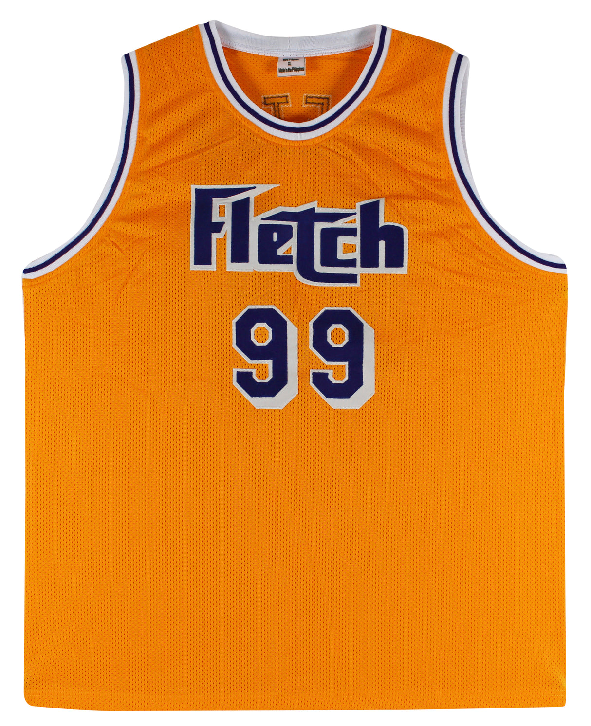 Chevy Chase Fletch Authentic Signed Yellow Pro Style Jersey PSA/DNA Itp