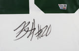 Jets Breece Hall Authentic Signed White Nike Game Jersey Autographed Fanatics