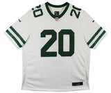 Jets Breece Hall Authentic Signed White Nike Game Jersey Autographed Fanatics