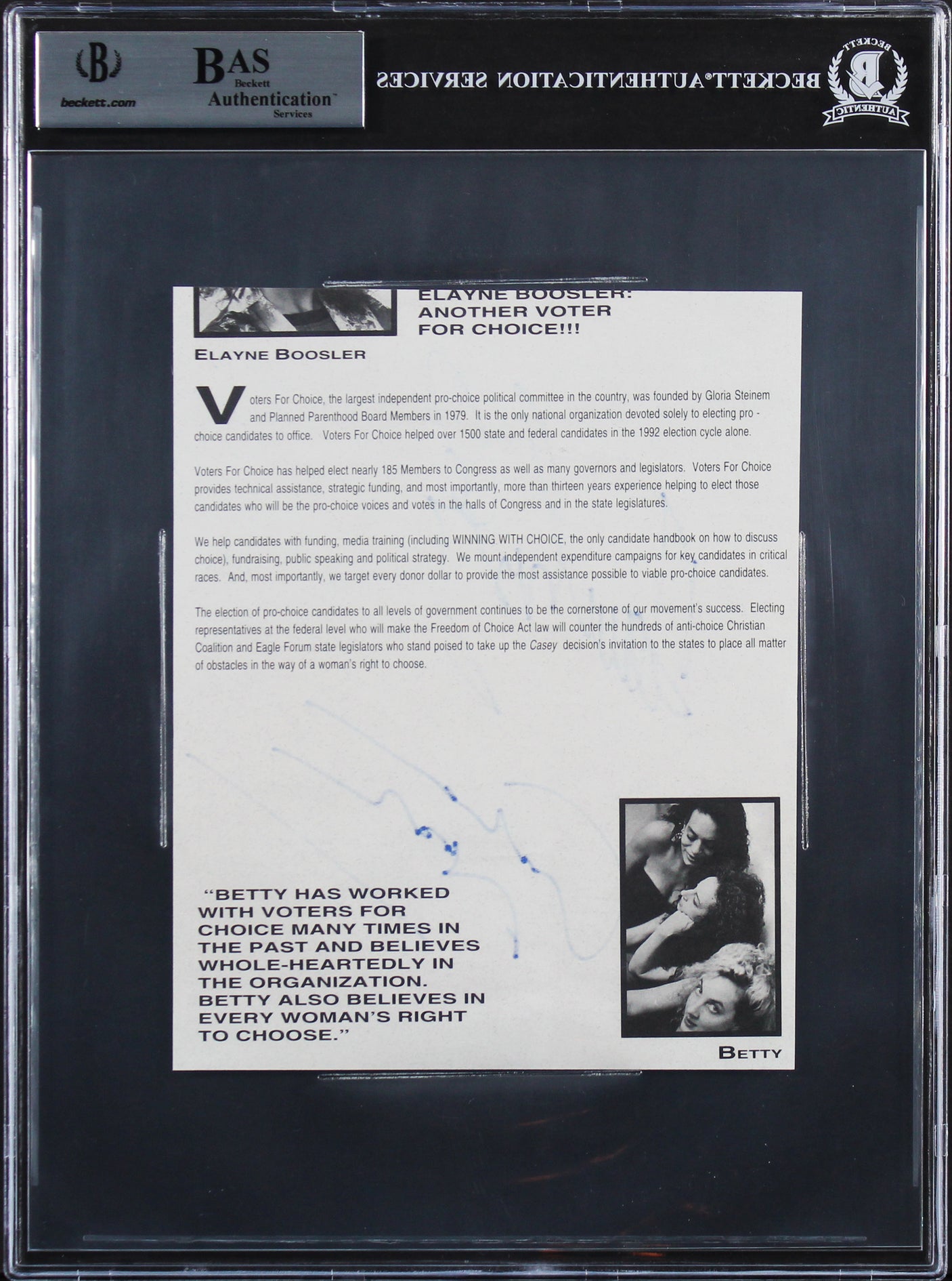 David Crosby & Graham Nash CS&N Signed 5.75x7.35 Cut Signature BAS Slabbed