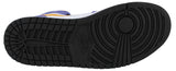 Magic Johnson Signed Left Nike Air Jordan 1 2022 Lakers Shoe w/ Case BAS Wit