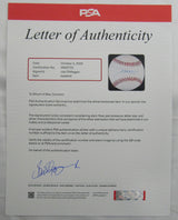 Joe DiMaggio Signed Auto Rawlings Baseball PSA LOA AR056733